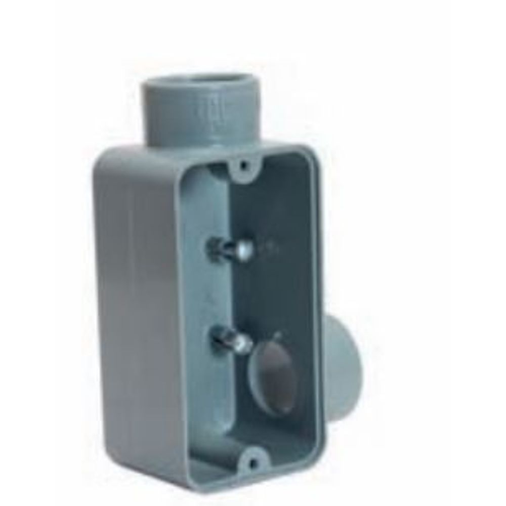 Condulete Pvc Lr 3/4 " Sem Rosca Cinza S/TampaWETZEL Dimensional