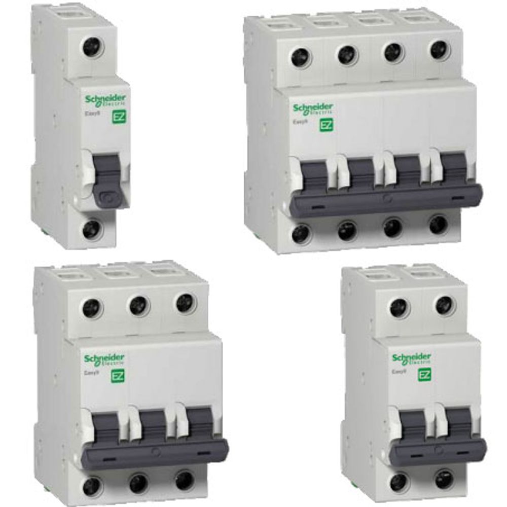 Disjuntor Mini Monopolar 6a 230vca C 6ka - EZ9F56106 - SCHNEIDER ...